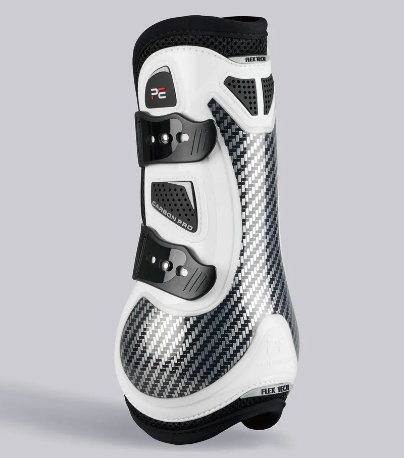 Carbon Pro Tendon Boots White 1
