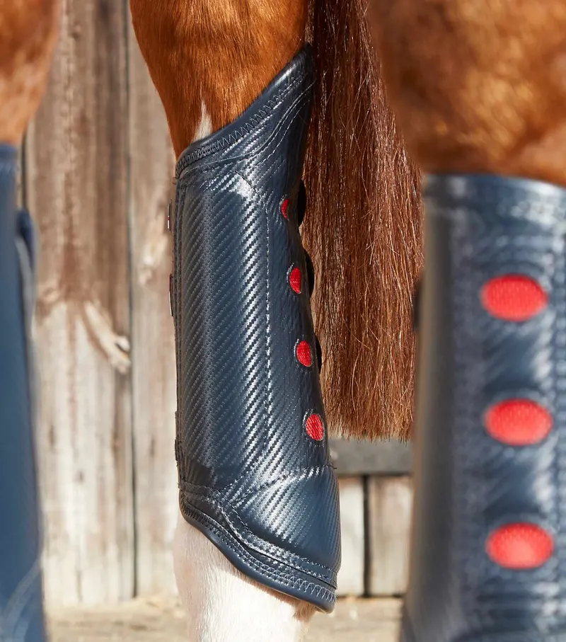 Carbon Tech Air Cooled Eventing Boots Navy Hind 2