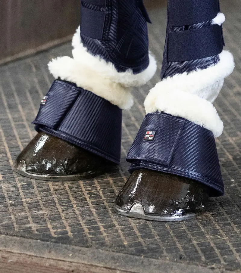 Carbon Tech Techno Wool Over Reach Boots Navy 1