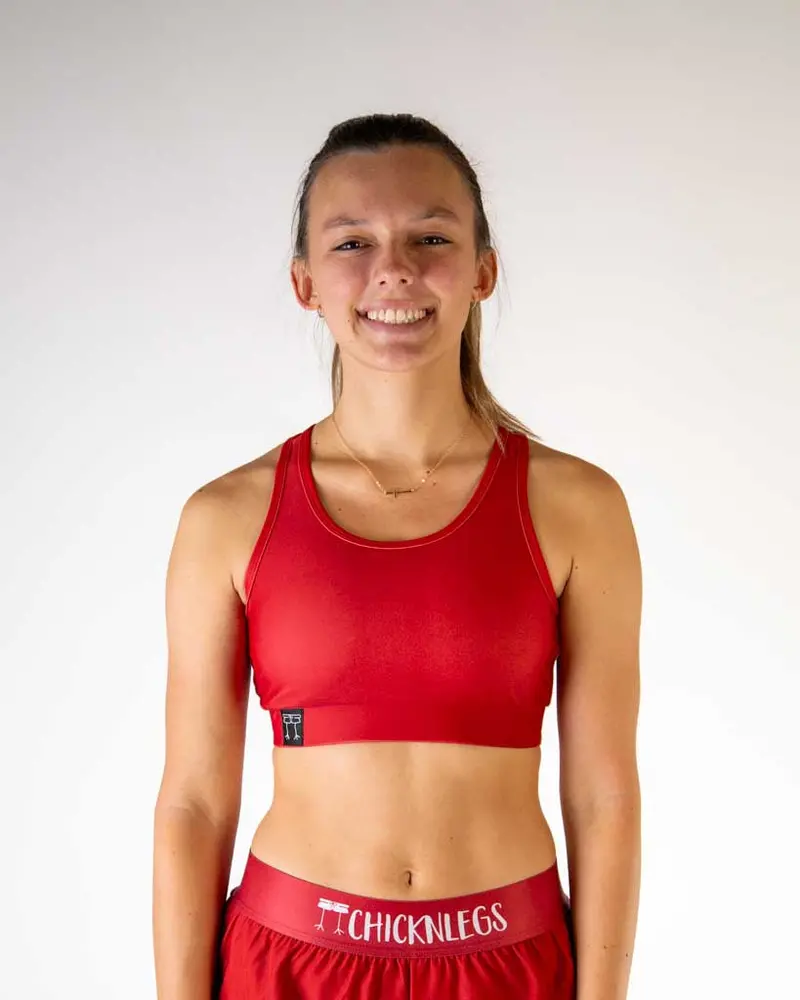 Cardinal Red Og Sports Bra 1