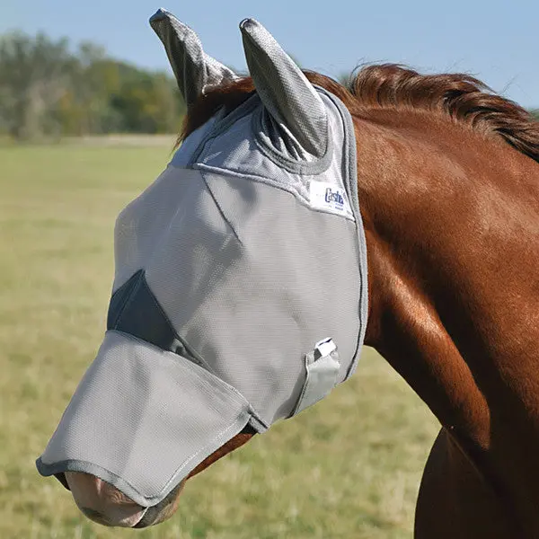 Cashel Crusader Fly Mask- Long Nose With Ears 1