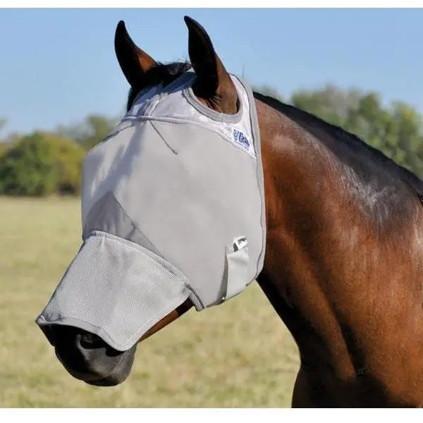 Cashel Crusader Fly Mask- Long Nose Without Ears 1