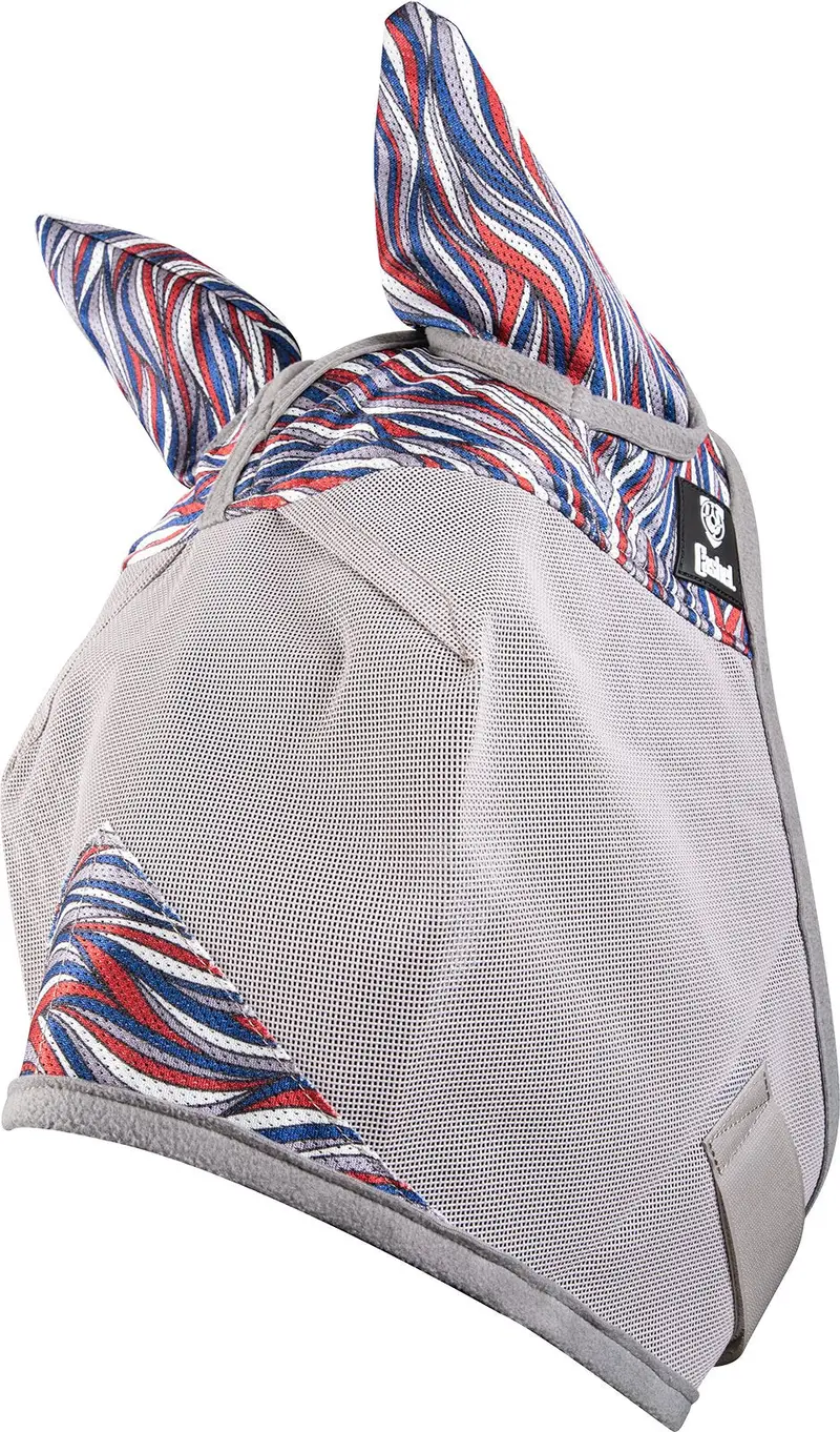 Cashel Crusader Pattered Fly Mask - Standard With Ears 8
