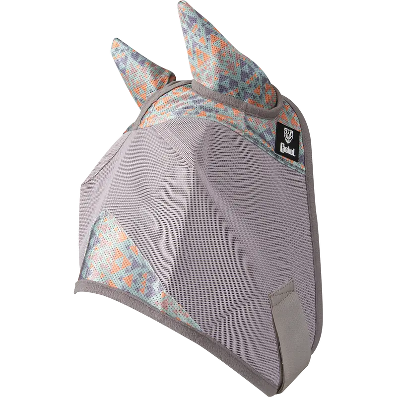 Cashel Crusader Patterned Standard Fly Mask with Ear Protection