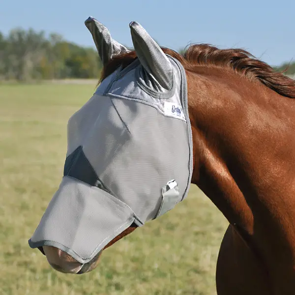 Cashel Long Nose With Ears Crusader Fly Mask 1