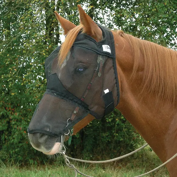 Cashel Quiet Ride Fly Mask- Long Nose 1