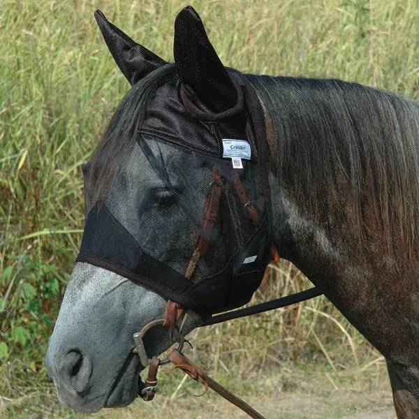 Cashel Quiet Ride Fly Mask- Standard With Ears 1