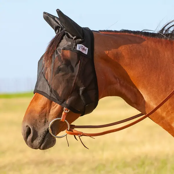 Cashel Quiet-Ride Fly Mask With Ears 1