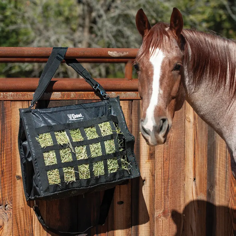 Cashel Slow Feed Hay Bag-Black 1