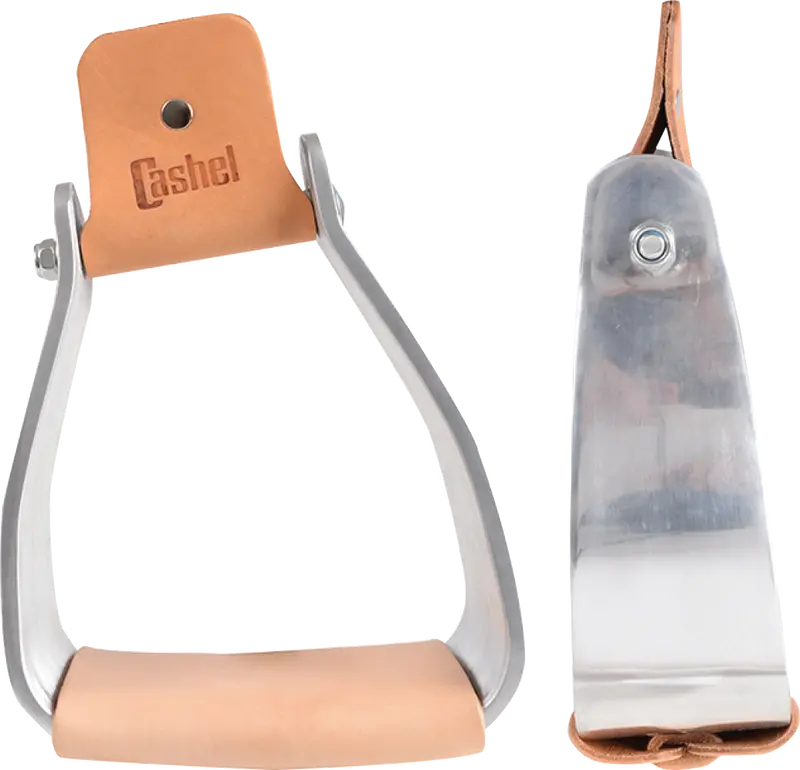 Cashel Smooth Aluminum Slanted Stirrups 1