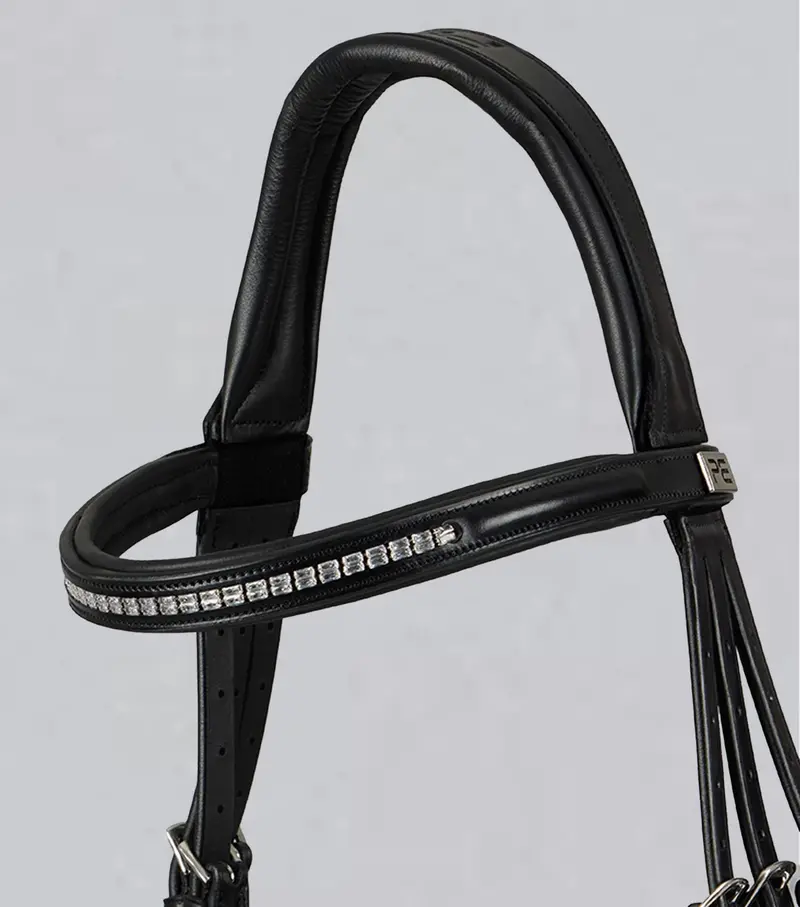 Castello Anatomical Bridle Black 3