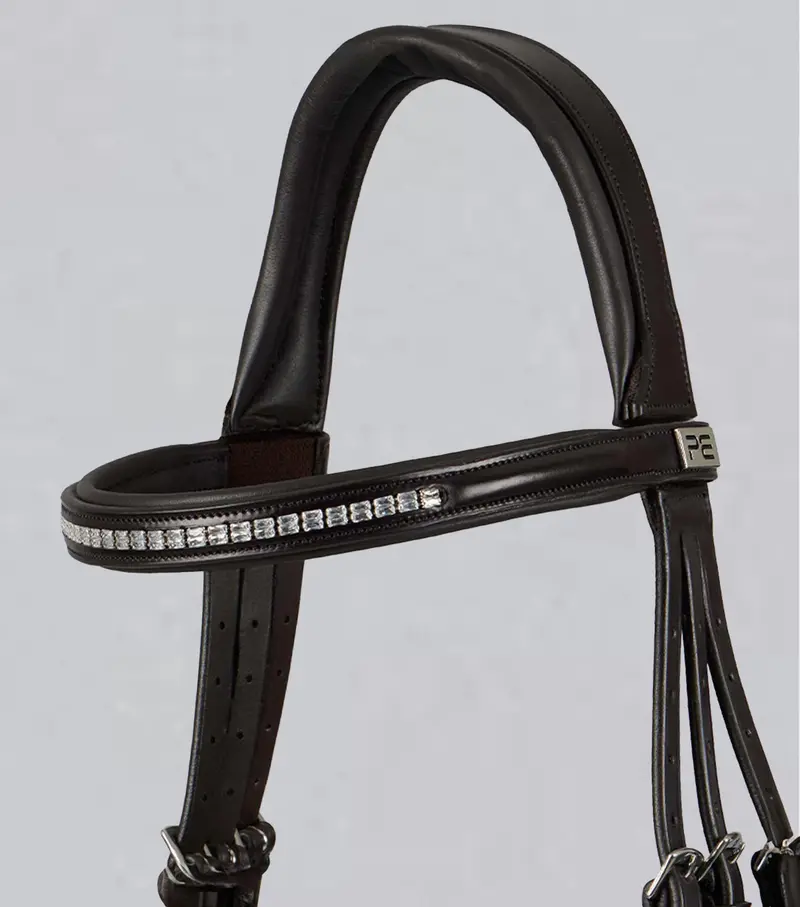 Castello Anatomical Bridle Brown 3