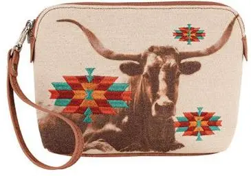 Catchfly Longhorn Cosmetic Pouch 1