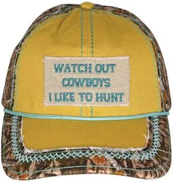 Catchfly Women's Watch Out Cowboys Baseball Cap 1