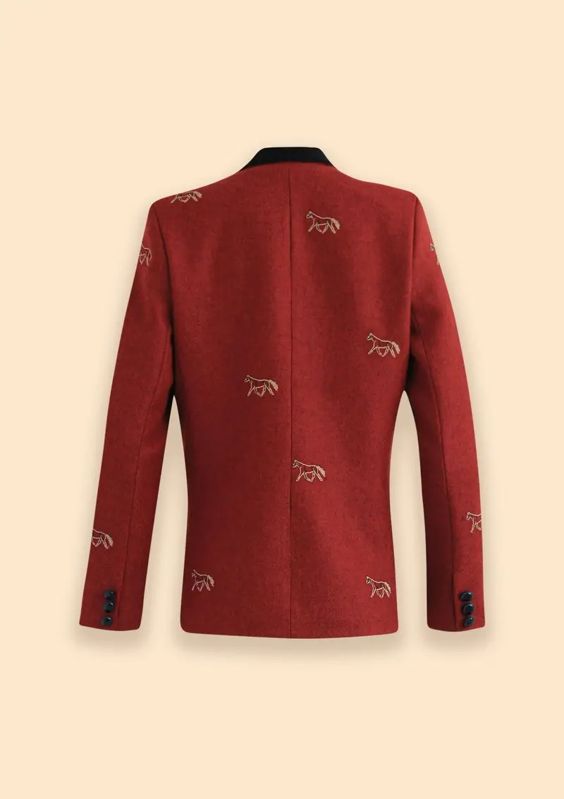 Cavaletti Blazer | Embroidered Italian Wool 12
