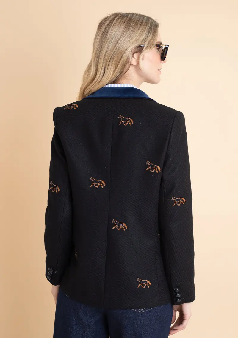 Cavaletti Blazer | Embroidered Italian Wool 17