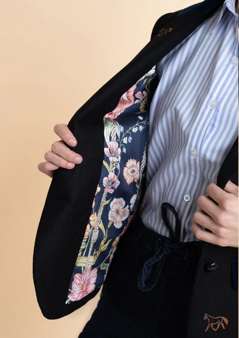 Cavaletti Blazer | Embroidered Italian Wool 19