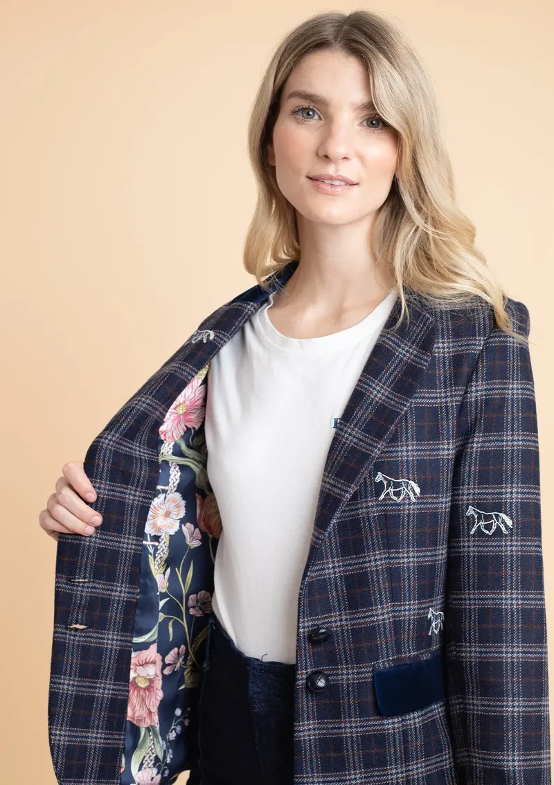 Cavaletti Blazer | Embroidered Italian Wool 2
