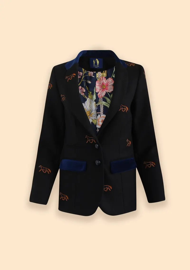 Cavaletti Blazer | Embroidered Italian Wool 21