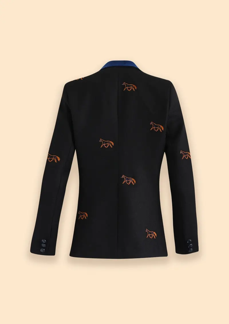 Cavaletti Blazer | Embroidered Italian Wool 22