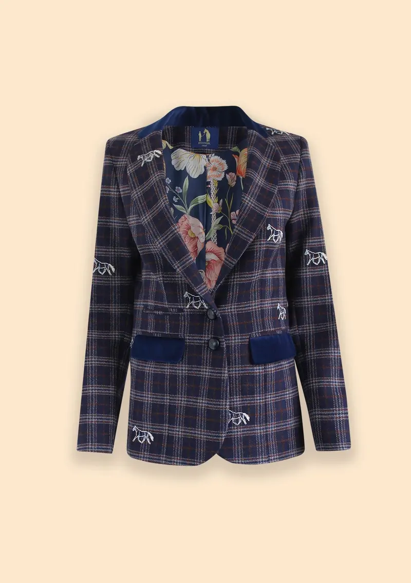 Cavaletti Blazer | Embroidered Italian Wool 5