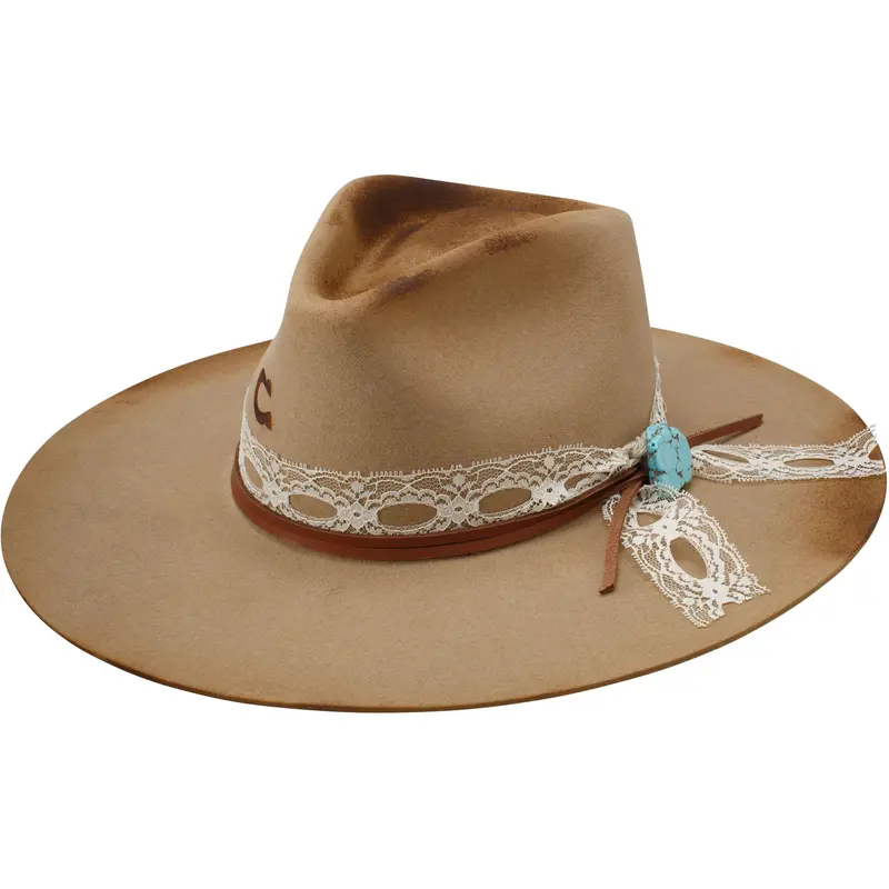 Charlie 1 Horse Buck Smoke Show Hat 1