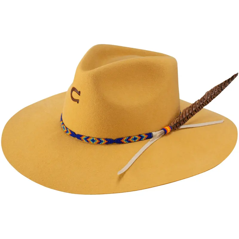 Charlie 1 Horse Mustard Gypsy Western Hat 1