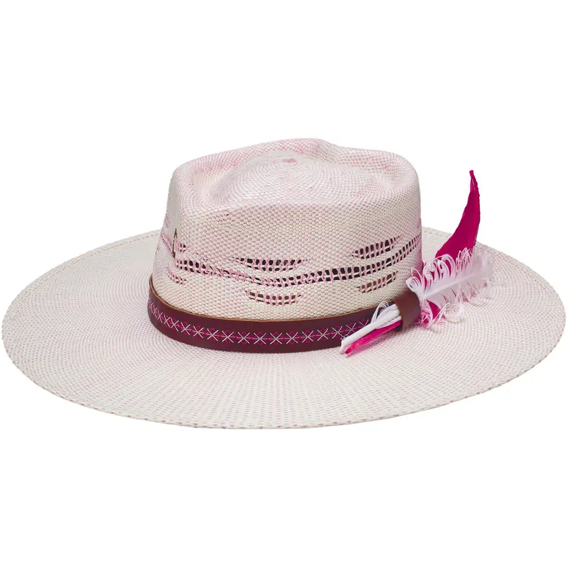 Charlie 1 Horse Pink Always Be My Baby Straw Hat 1