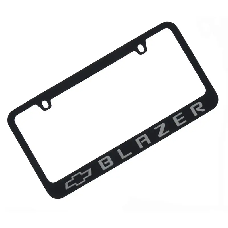 Chevrolet Blazer License Plate Frame (Black) 1