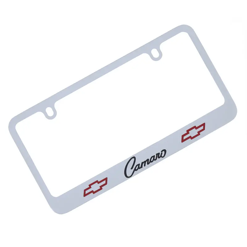 Chevrolet Camaro License Plate Frame (Chrome) 1