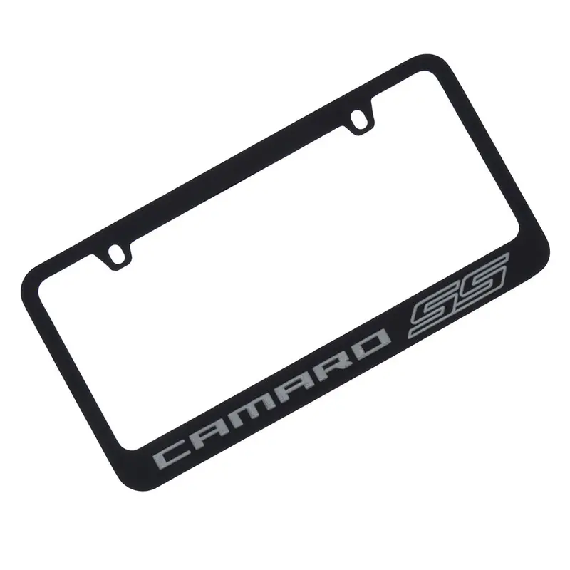 Chevrolet Camaro Ss License Plate Frame (Black) 1