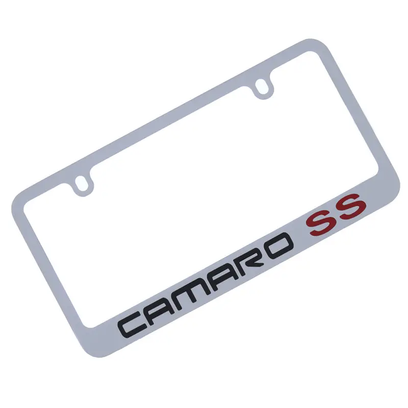Chevrolet Camaro Ss License Plate Frame (Chrome) 1