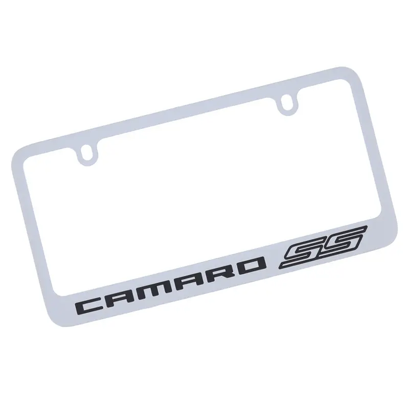 Chevrolet Camaro Ss License Plate Frame (Chrome) 1