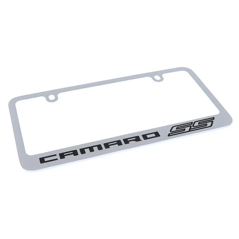 Chevrolet Camaro Ss License Plate Frame (Chrome) 2