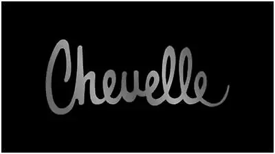 Chevrolet Chevelle Lazer-Tag Acrylic License Plate (Black) 1