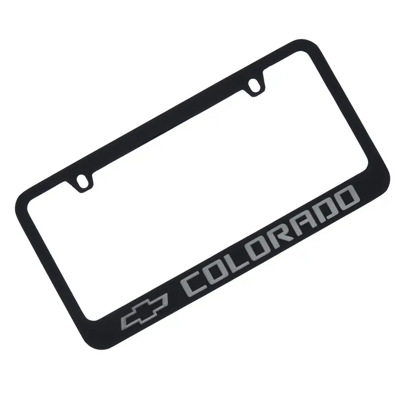 Chevrolet Colorado License Plate Frame (Black) 1