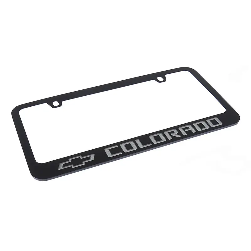 Chevrolet Colorado License Plate Frame (Black) 2