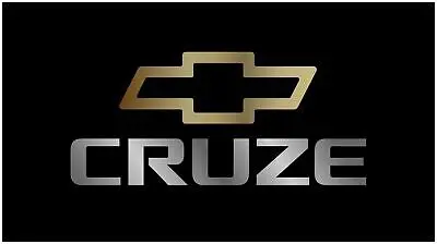 Chevrolet Cruze Lazer-Tag Acrylic License Plate (Black) 1