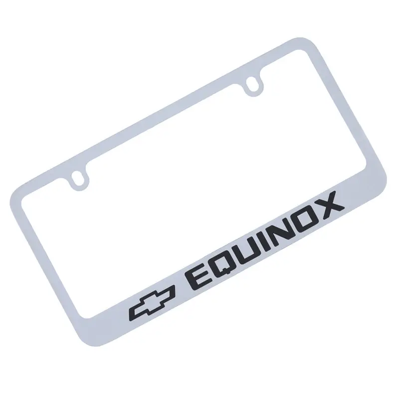 Chevrolet Equinox License Plate Frame (Chrome) 1