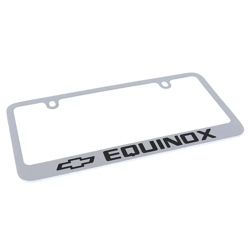 Chevrolet Equinox License Plate Frame (Chrome) 2