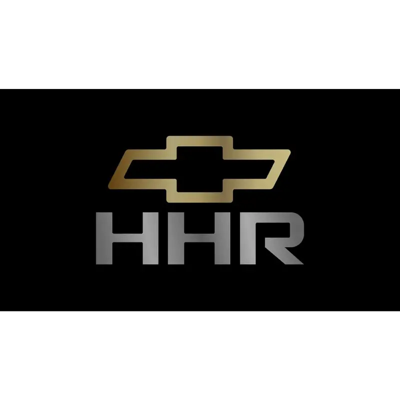 Chevrolet Hhr Lazer-Tag Acrylic License Plate (Black) 1