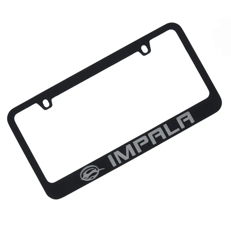 Chevrolet Impala Logo License Plate Frame (Black) 1