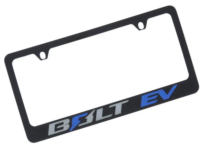 Chevrolet License Plate Frame (Black) 1