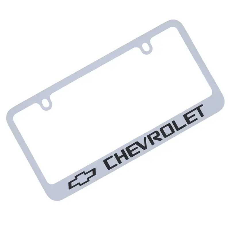 Chevrolet Logo License Plate Frame (Chrome) 1