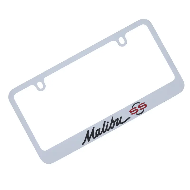 Chevrolet Malibu Ss License Plate Frame (Chrome) 1