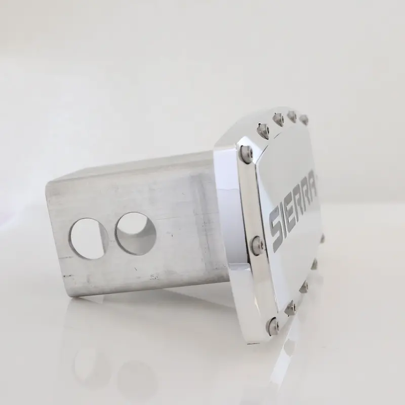 Chevrolet Sierra Billet Tow Hitch Cover (Chrome) 2
