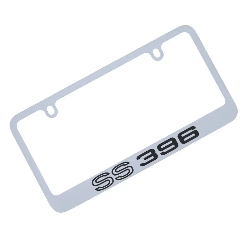 Chevrolet Ss 396 License Plate Frame (Chrome) 1