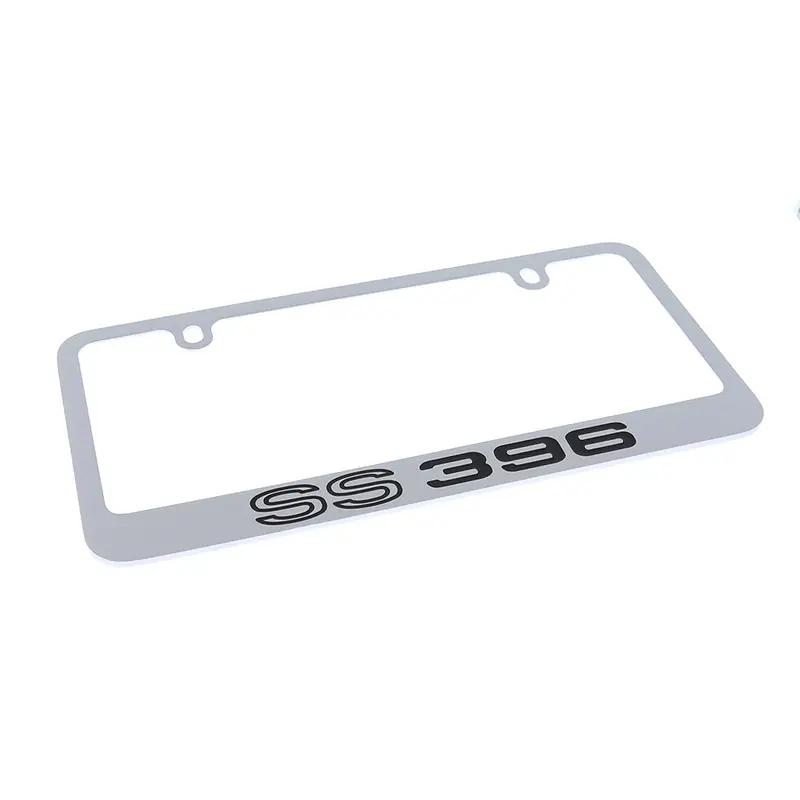 Chevrolet Ss 396 License Plate Frame (Chrome) 2