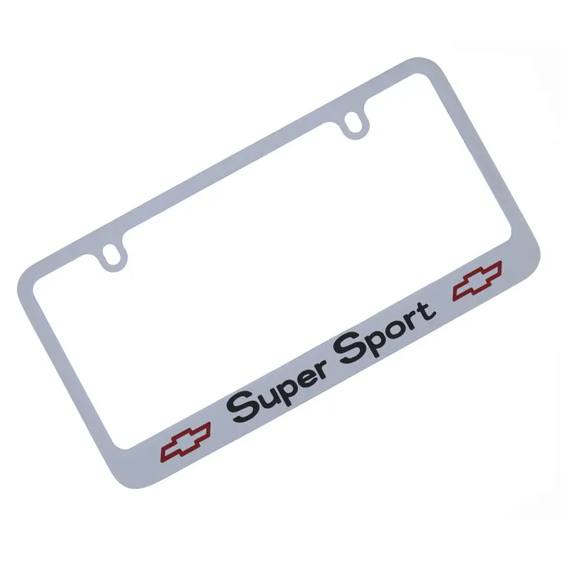 Chevrolet Ss Logo License Plate Frame (Chrome) 1