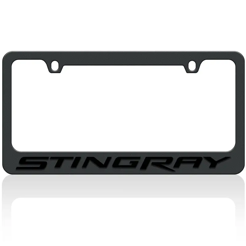 Chevrolet Stingray License Plate Frame (Black) 1